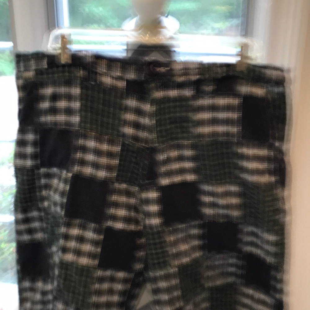 Madras Bermuda’s . Two front pockets & two rear